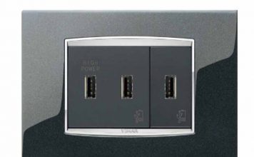 Presa USB integrate nell’impianto elettrico presa usb vimar